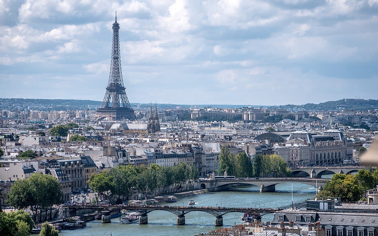 Parisの街並み
